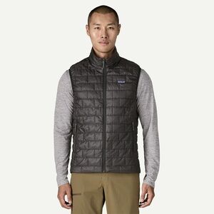 Patagonia Men's Charcoal Quilted Vest